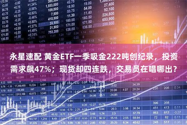 永星速配 黄金ETF一季吸金222吨创纪录，投资需求飙47%；现货却四连跌，交易员在唱哪出？
